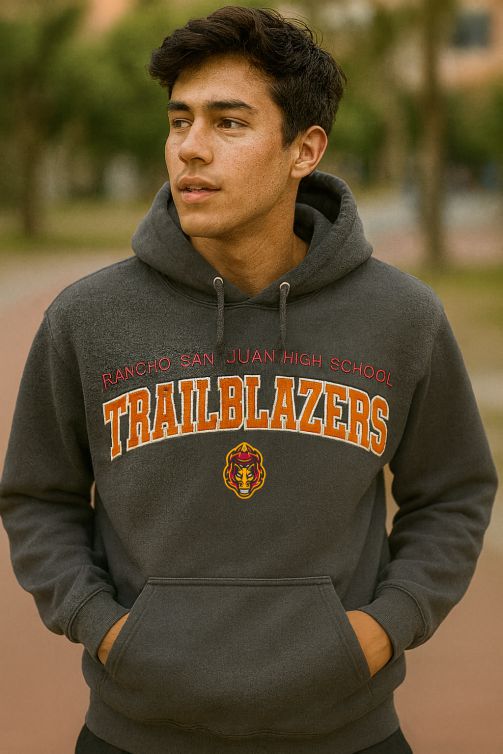 Block Applique Hoodie