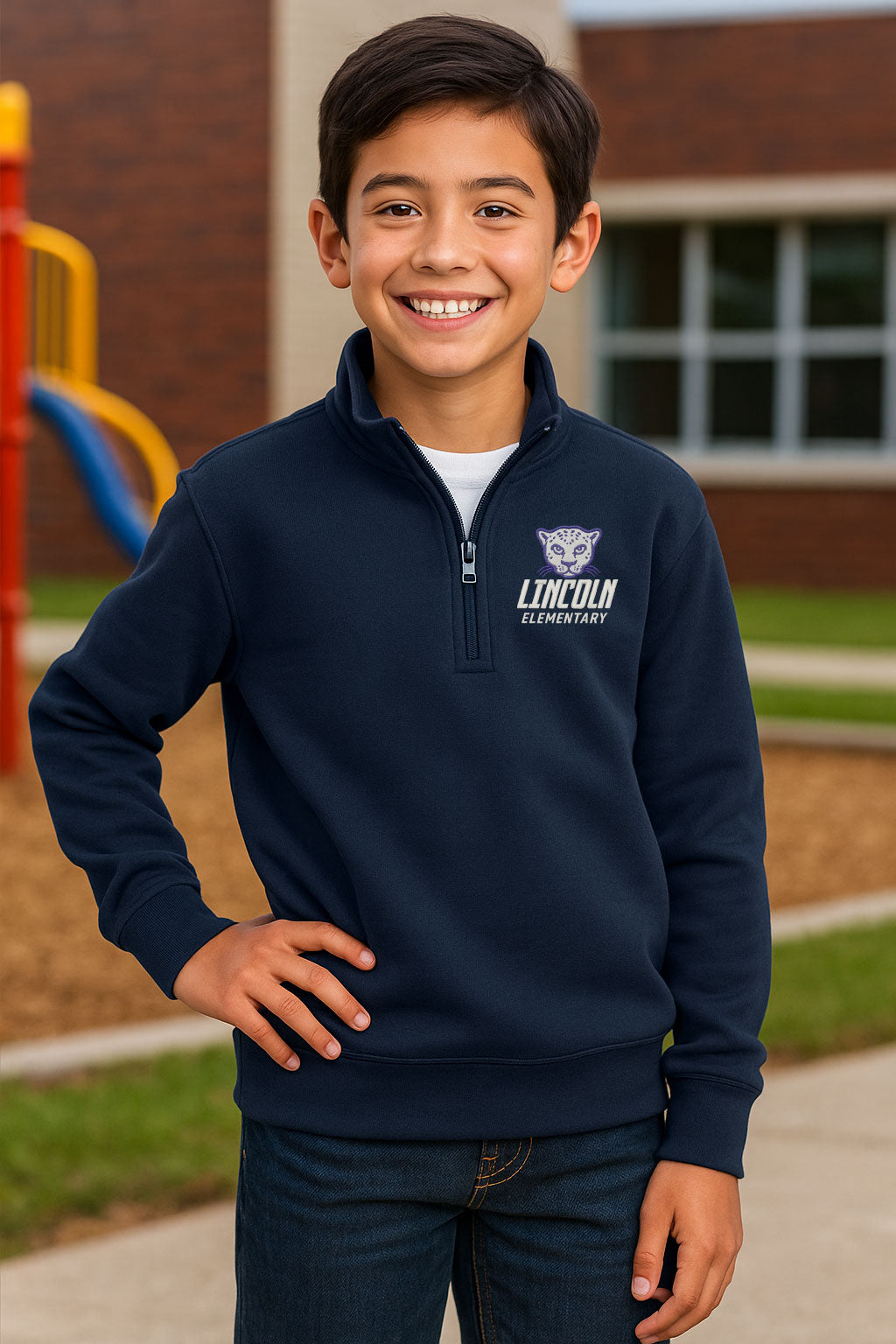 1/4 Sweatshirt Lincoln